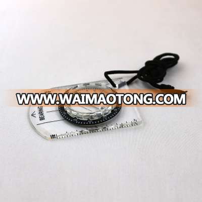 Map Scale Ruler Multifunctional Mini Compass