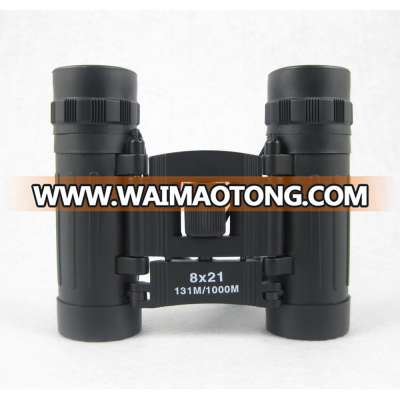 plastic binoculars telescope 8x21mm with glass lens